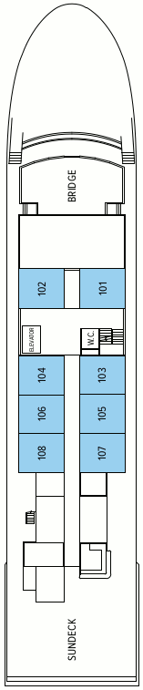 Choose your cabin on Observation Deck Choose your cabin on Observation Deck