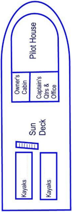 Choose your cabin on Bridge Deck Choose your cabin on Bridge Deck